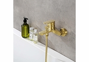 Смеситель для ванны Aquatek Альфа AQ1940BG цвет Золото шлифованное-1