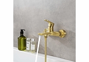 Смеситель для ванны Aquatek Альфа AQ1940BG цвет Золото шлифованное-3