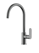 Смеситель для кухни Aquatek Альфа AQ1982BGM цвет Оружейная сталь