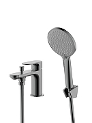 Смеситель на борт ванны Aquatek Альфа AQ1944BGM цвет Оружейная сталь