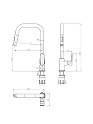 Смеситель для кухни Aquatek Альфа AQ1984CR цвет Хром-2