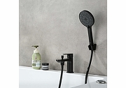 Смеситель на борт ванны Aquatek Альфа AQ1944MB цвет Черный матовый-2