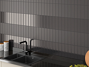 Керамическая плитка Equipe Lumina 32400 Черный Глянцевая 6x24,6 см-1