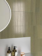 Керамогранит Equipe Bamboo 32451 Зеленый Матовый 5,6x22,4 см-1