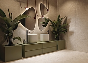 Керамогранит Kerranova Monochrom K-2061/MR/600x1200x10 Бежевый Матовый 60x120 см-1