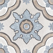 Керамогранит Cifre Adobe Basma Decor Ivory Mate Многоцветный Матовый 20x20 см