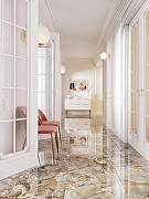 Керамогранит ITC Ceramic AGYARO Blue HG Sugar Синий Лаппатированный 60x60 см-1