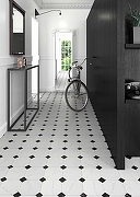 Керамогранит El Molino BETERA Black-White Satin Многоцветный Сатинированный 33,3x33,3 см-2