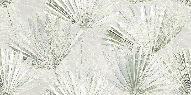 Керамогранит Infinity Ceramica BLOMEX Decor Green Mist Glossy Серый Полированный 