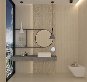 Керамогранит ITC Ceramic FORESTA Miel Matt+Carving Бежевый Карвинг 60x120 см-4