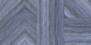 Керамогранит ITC Ceramic FORKED Wood Blue Carving Карвинг 60x120 см