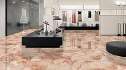 Керамогранит ITC Ceramic GEMSTONE Onyx High Glossy Розовый Полированный 60x120 см-1