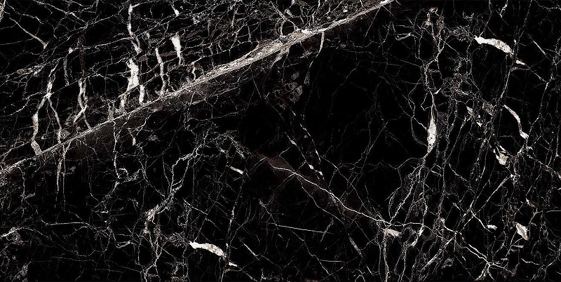 Керамогранит ITC Ceramic GOLDEN White Sugar Черный Лаппатированный 