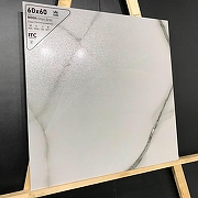 Керамогранит ITC Ceramic MOON Onyx White Sugar Белый Лаппатированный 60x60 см-10