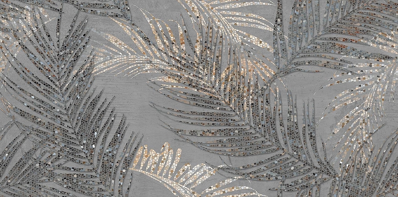 Керамогранит Infinity Ceramica PLASTER Grey Tessera Sleek Серый Карвинг 