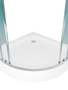 Душевой уголок WellWant Aura 90х90 WWDUSP90C профиль Хром глянцевый стекло прозрачное-5