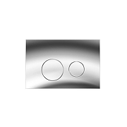 Клавиша смыва WellWant WWК55CG цвет Хром глянцевый