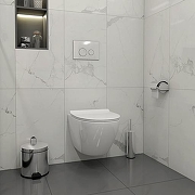 Клавиша смыва WellWant WWК55CG цвет Хром глянцевый-1