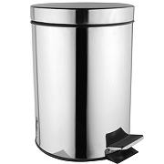 Ведро для мусора Azario AZ-301-8L цвет Хром