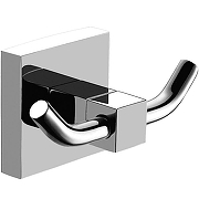 Двойной крючок Azario Rina AZ-87005B цвет Хром