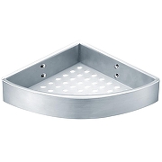 Полка корзина Azario AZ-833 угловая цвет Хром матовый