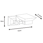 Мыльница Azario Altre AZ-96008 цвет Хром-1