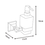 Дозатор для жидкого мыла Azario Altre AZ-96012 цвет Хром-1