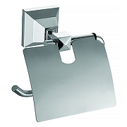 Держатель туалетной бумаги Azario Altre AZ-96010 с крышкой цвет Хром