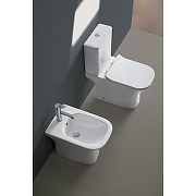 Биде Azario Fretta Square AZ-1215C цвет Белый-8