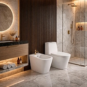 Биде Azario Kaido AZ-1303F цвет Белый-7