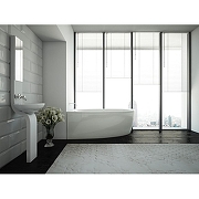 Акриловая ванна Azario Kapris 160х90 L AV.0002160 цвет Белый-3