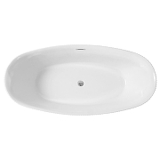 Акриловая ванна Azario Arfa 170х80 AZ-6613C цвет Белый-2