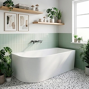 Акриловая ванна Azario Mist 170х75 R AZ-8649-B-1.7 цвет Белый-4