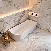 Акриловая ванна Azario Mist 170х75 R AZ-8649-B-1.7 цвет Белый-6