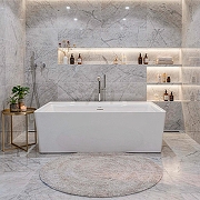 Акриловая ванна Azario Dew 170х80 AZ-8673-1.7 цвет Белый-3