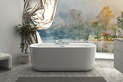 Акриловая ванна Azario Winchester 169х86 WIN17085 цвет Белый-3