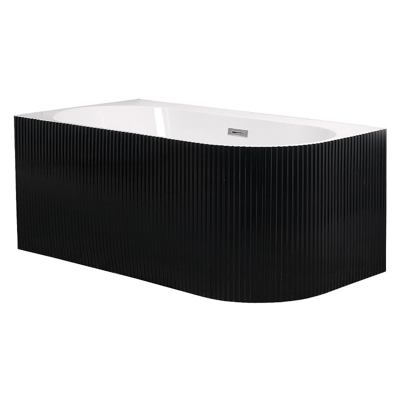 Акриловая ванна Azario Lago Blanco Black 170х75 L AZ-6724-1CLB 17075 