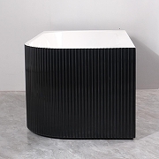 Акриловая ванна Azario Lago Blanco Black 170х75 L AZ-6724-1CLB 17075 цвет Черный матовый Белый глянец-12