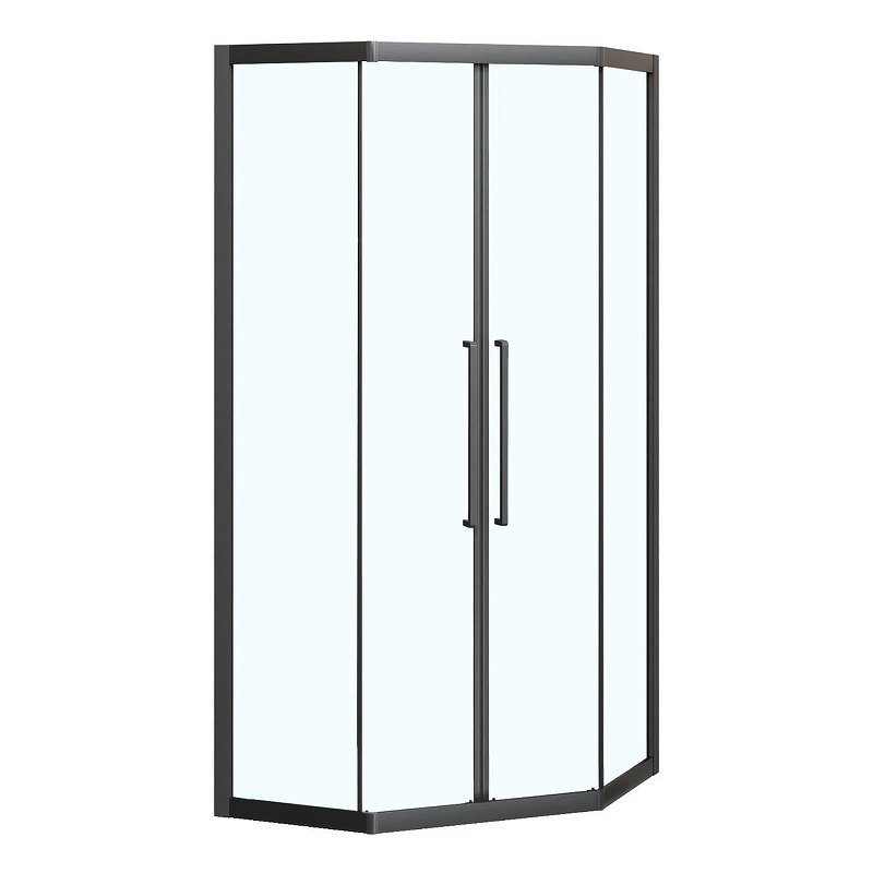 Душевой уголок Azario Osaka 100х100 AZ-092K2-100-MB-CL 