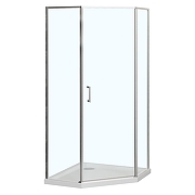 Душевой уголок Azario Sakura 90х90 AZ-21C-90-CH-CL профиль Хром стекло прозрачное-1