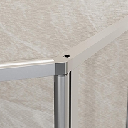 Душевой уголок Azario Sakura 100х100 AZ-21C-100-MGR-CL профиль Графит матовый стекло прозрачное-4