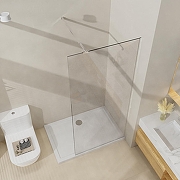 Душевая перегородка Azario Walk-In 90 AZ-251-90-BGL-CL профиль Брашированное золото стекло прозрачное-3