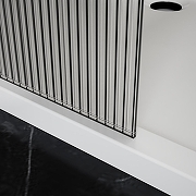 Душевая перегородка Azario Walk-In 110 AZ-251-110-CH-CRF профиль Хром стекло рифленое-5