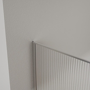 Душевая перегородка Azario Walk-In 100 AZ-271-100-MВ-CRF профиль Черный матовый стекло рифленое-5