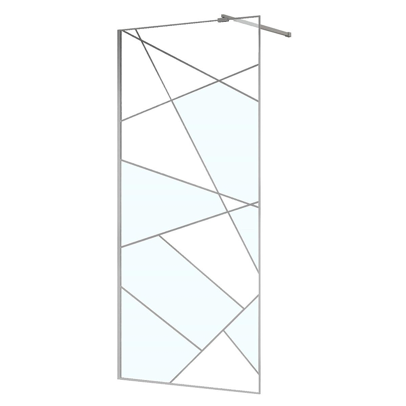 Душевая перегородка Azario Walk-In 90 AZ-271-90-CH-CGP 