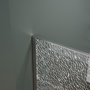 Душевая перегородка Azario Walk-In 100 AZ-275-100-MGR-CBR профиль Графит матовый стекло с узором Битое стекло-5