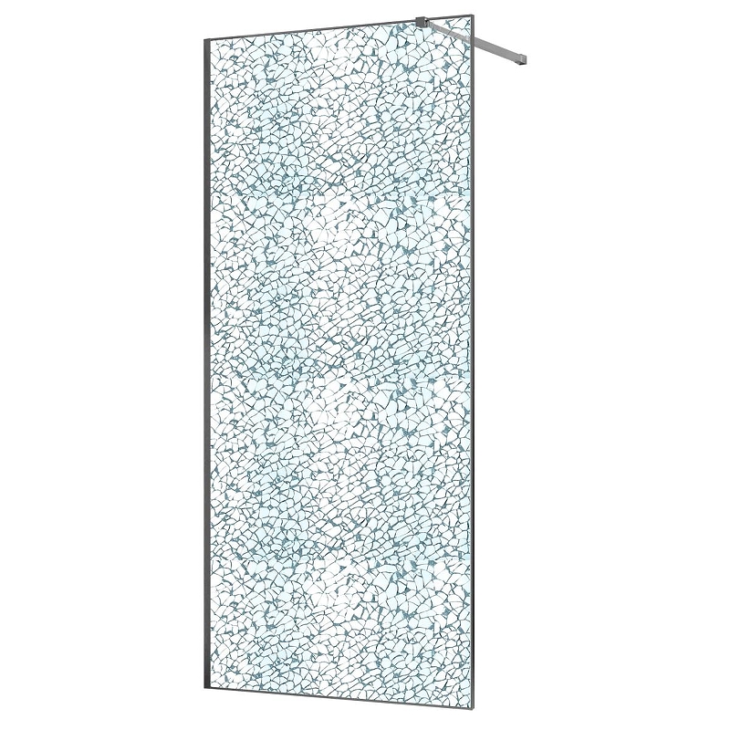 Душевая перегородка Azario Walk-In 90 AZ-275-90-MGR-CBR 