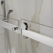 Душевая дверь Azario Bern 150 AZ-733-150-BM-CL профиль Черный матовый стекло прозрачное-3