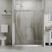 Душевая дверь Azario Bern 170 AZ-733-170-MGR-CL профиль Графит матовый стекло прозрачное-1