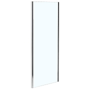 Душевая стенка Azario Shanghai 100 AZ-C43-100-CH-CL профиль Хром стекло прозрачное